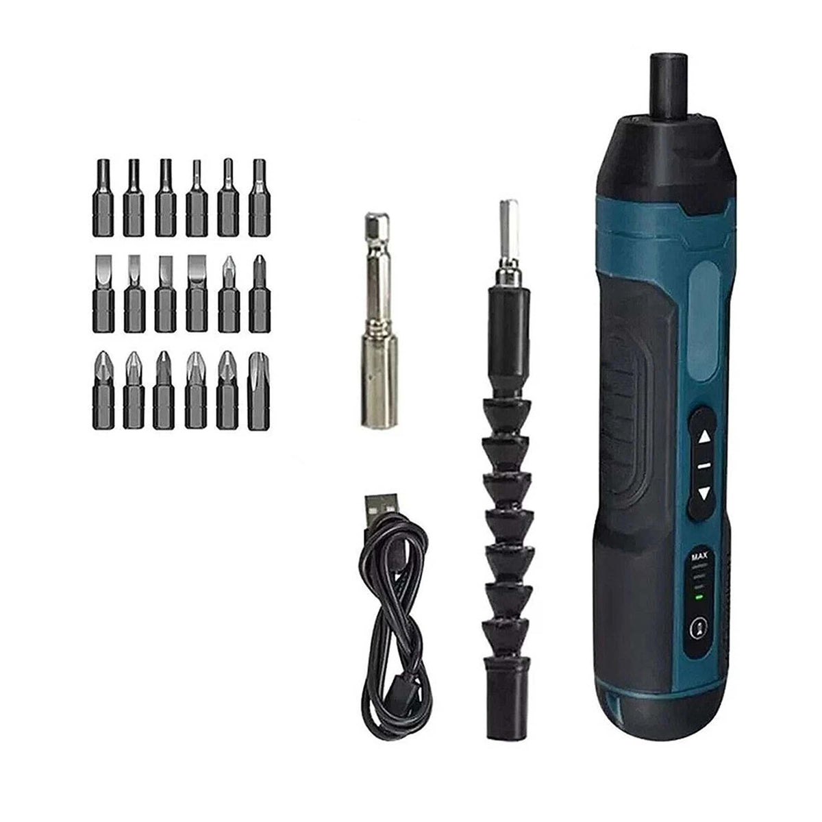 1300mAh Cordless Electric Screwdriver Set Adjustable Torque And Speed