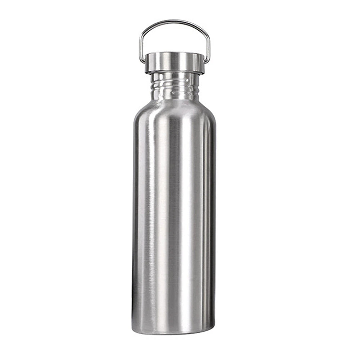 1000ml Stainless Steel Motivational Water Bottle Sports Drink Flask