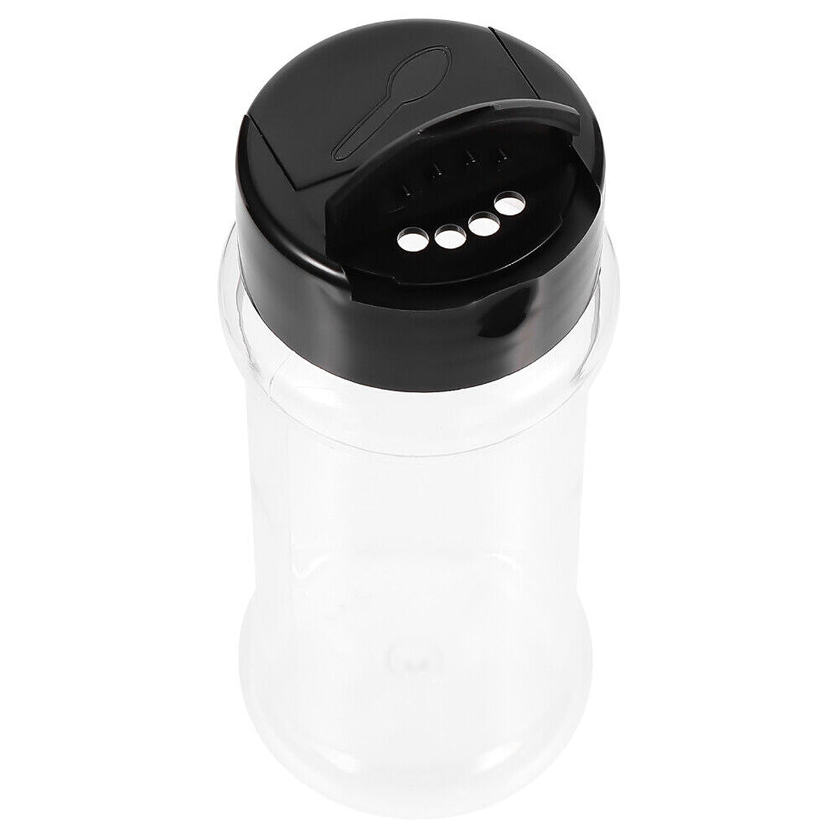 100ML Clear Plastic Spice Bottles Jars Containers