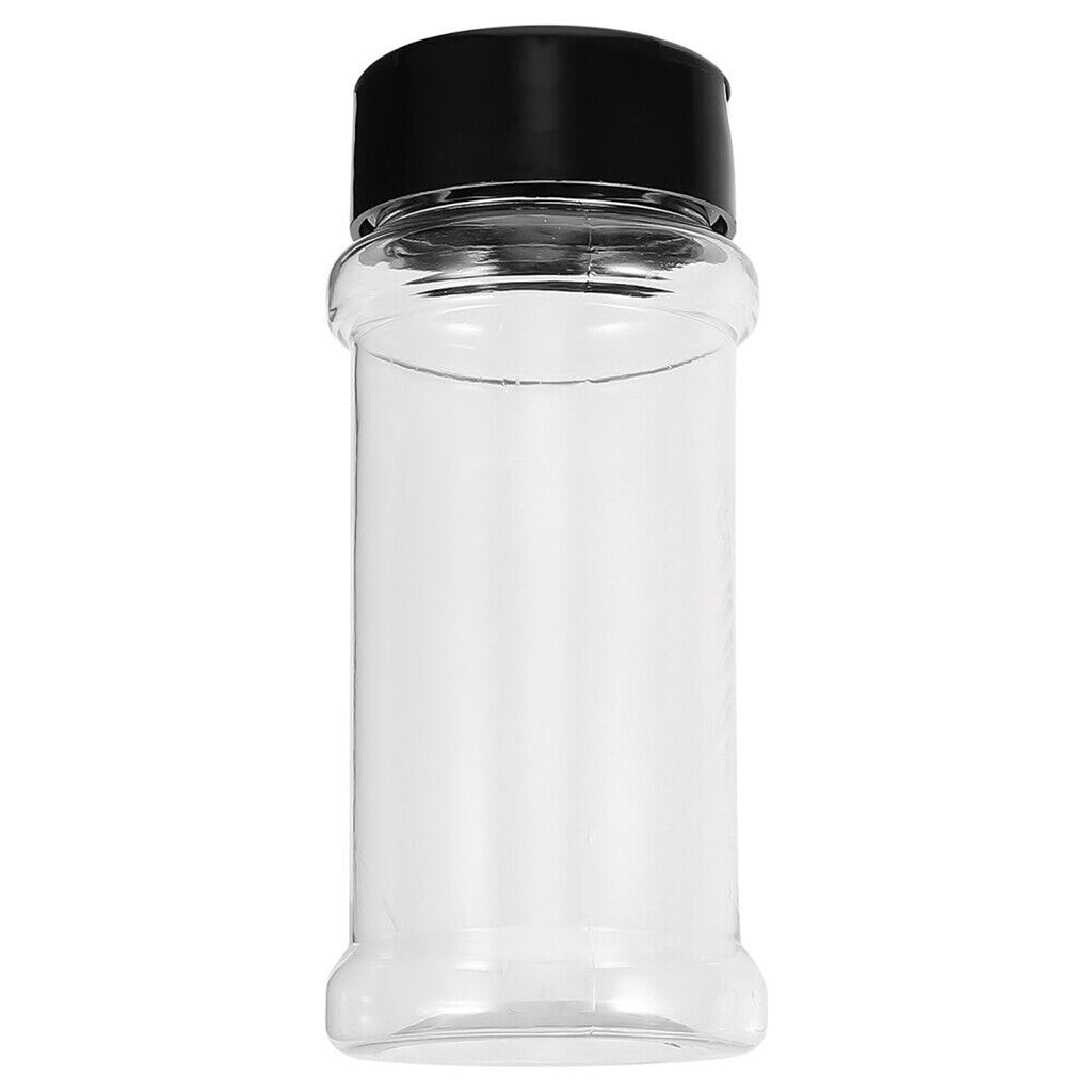 100ML Clear Plastic Spice Bottles Jars Containers