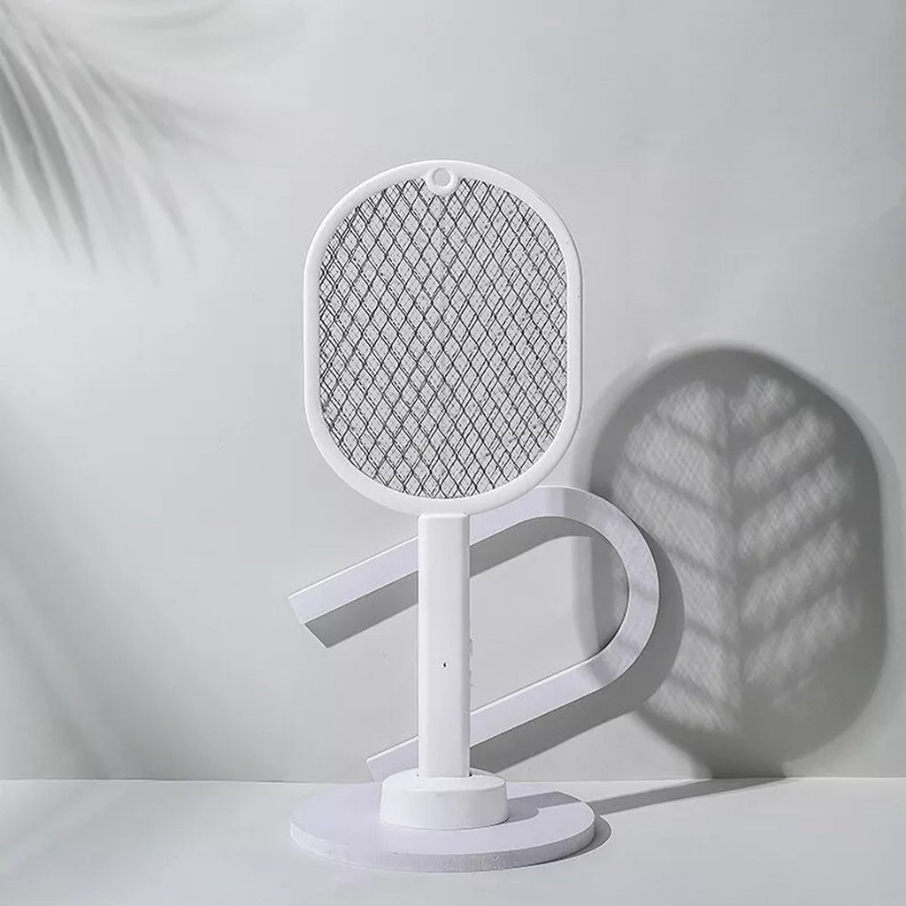 2 in 1 Electric Mosquito Swatter USB Rechargeable Bug Zapper