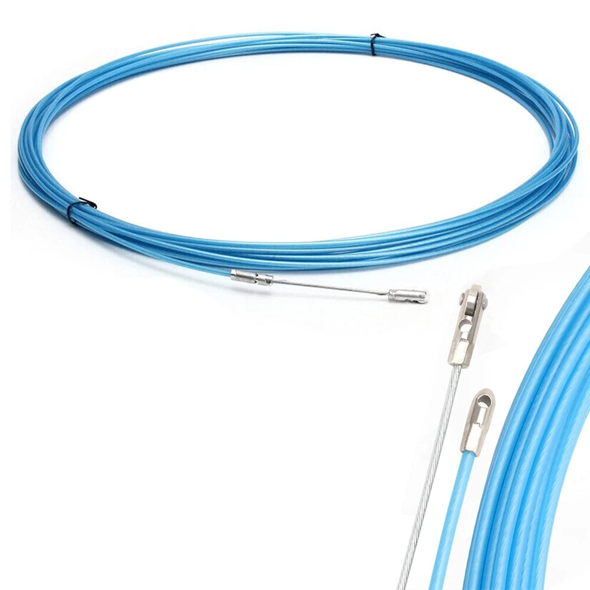 10m Conduit Snake Cable Rodder Fish Tape Wire Pulling Tool
