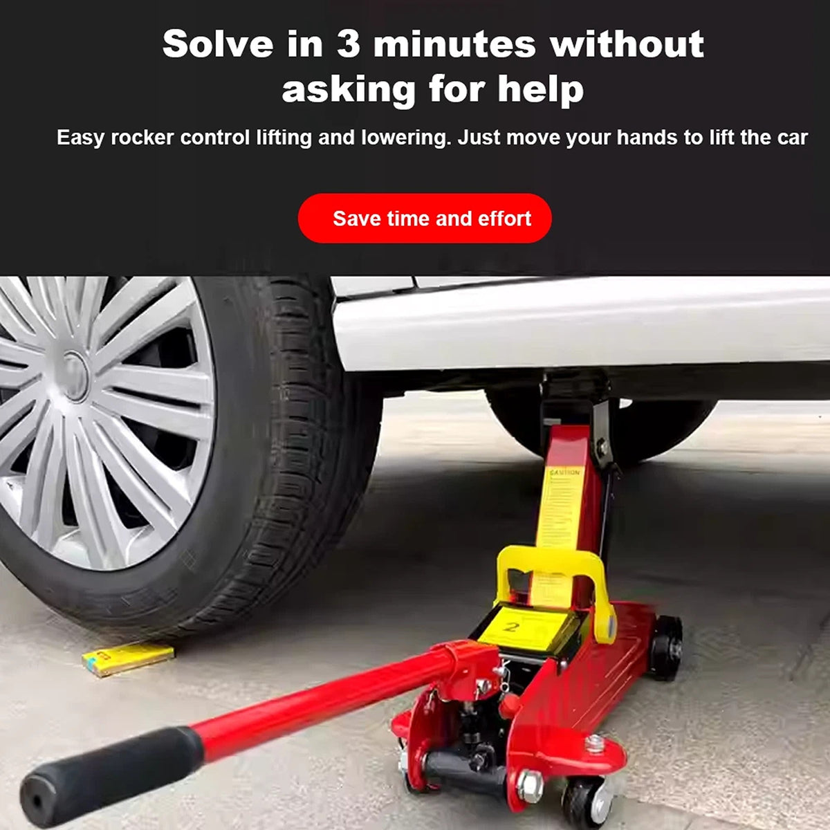 2 Ton Low Profile Hydraulic Trolley Jack Car Quick Lifting