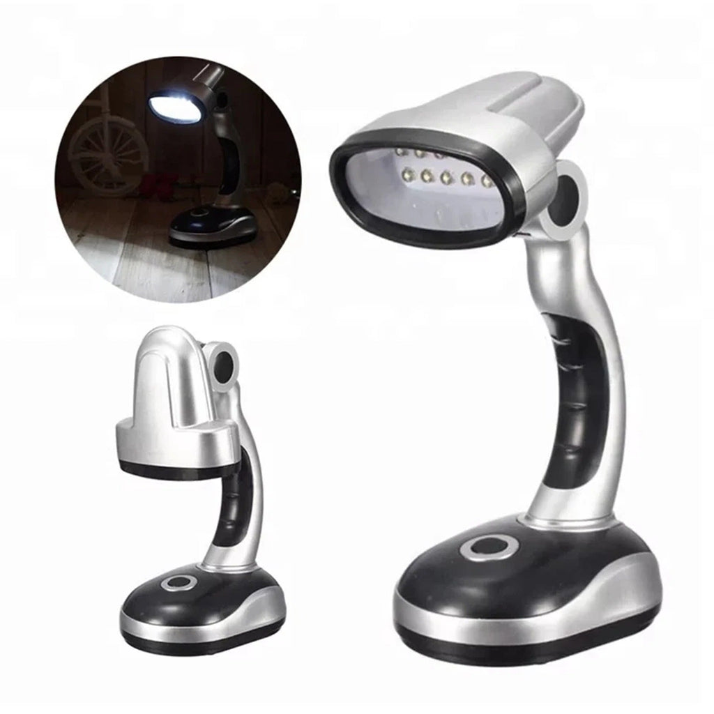 12 LED Super Bright Battery Operated Desk Lamp