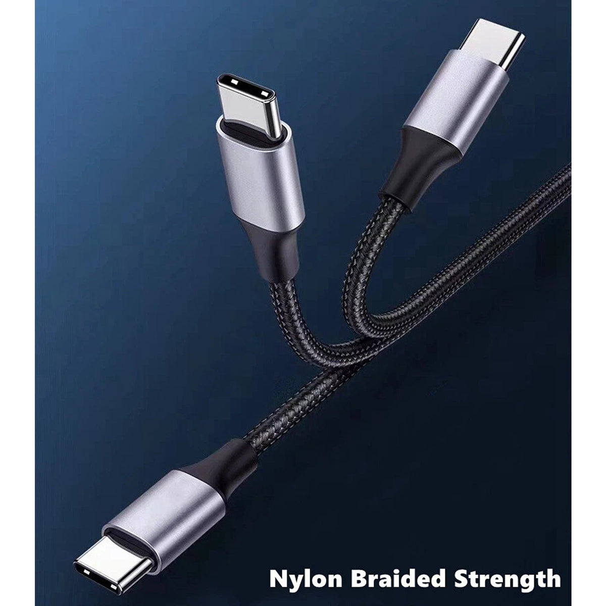 1m PD 60W USB C To USB C Fast Charging Data Cable For iPhone 15 Samsung