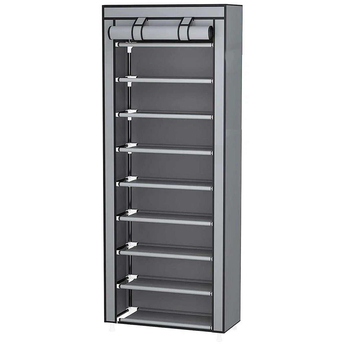 10 Tier Shoe Organizer Cabinet for Entryway and Bedroom