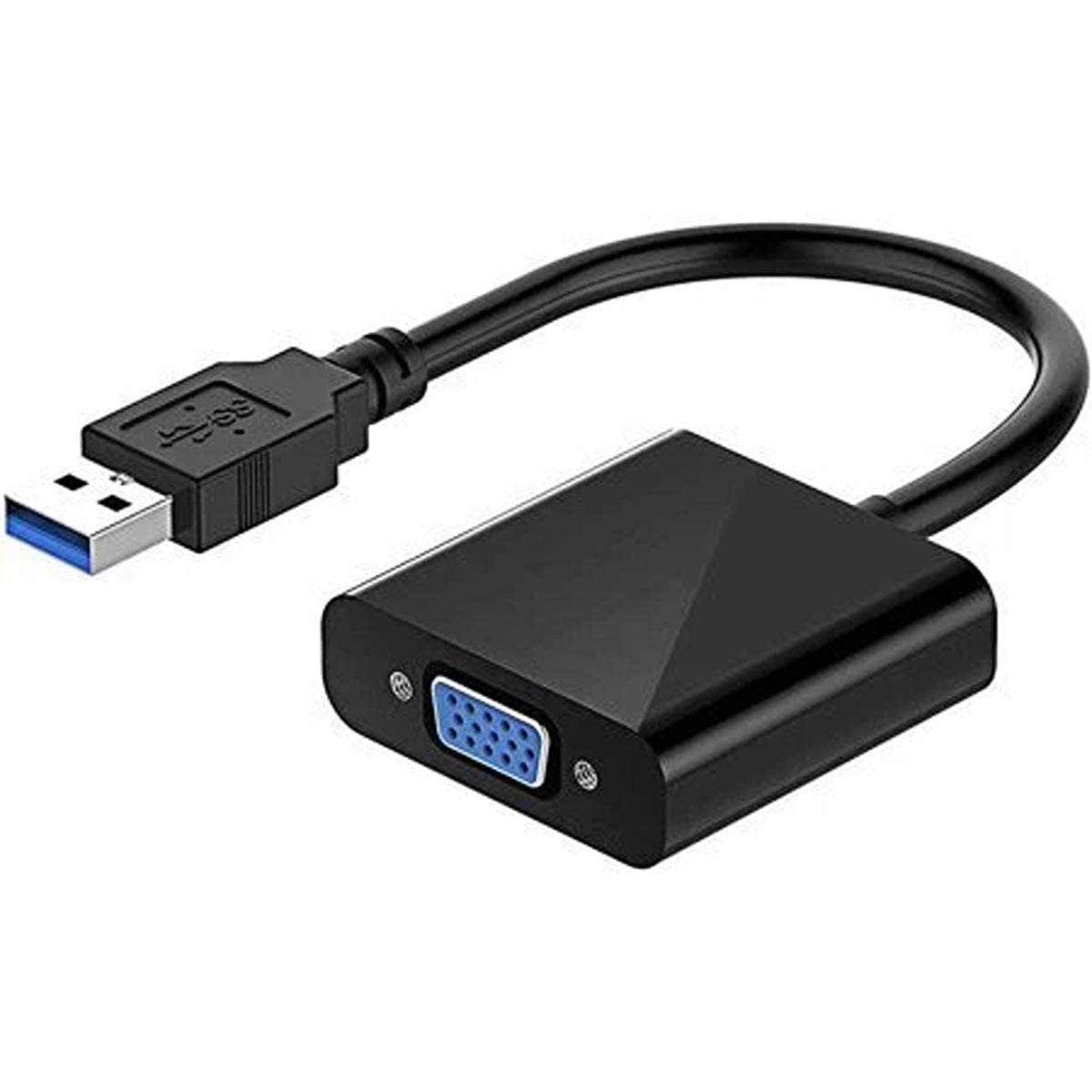 1080P USB To VGA Video Adapter Converter Dual Monitor Extender