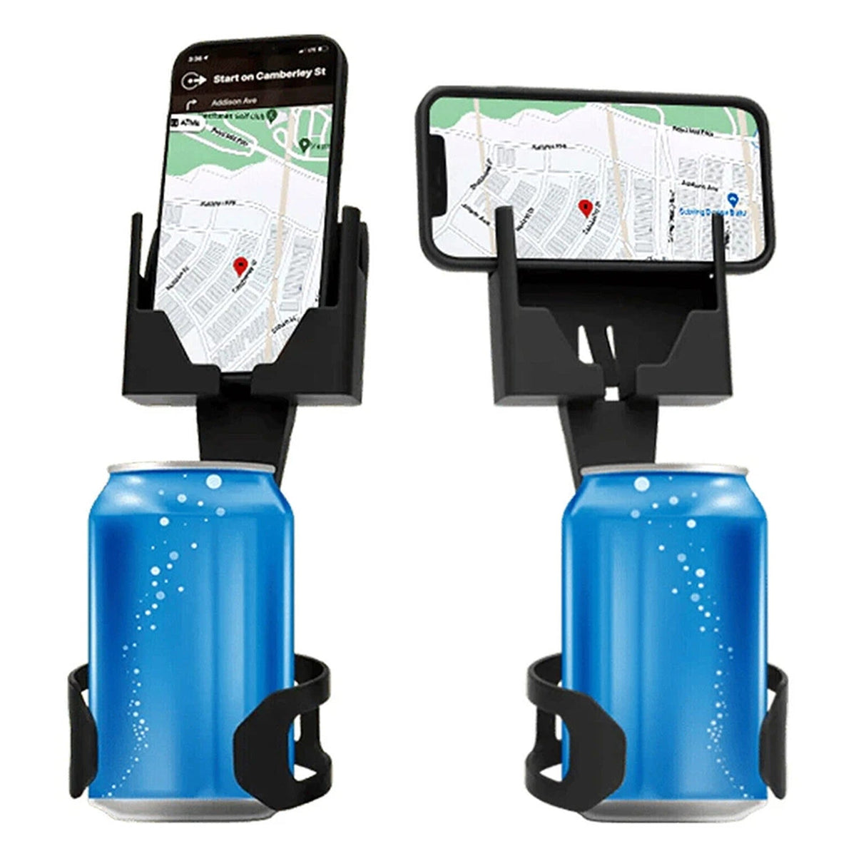 2 in 1 Adjustable Car Cup Holder Phone Stand