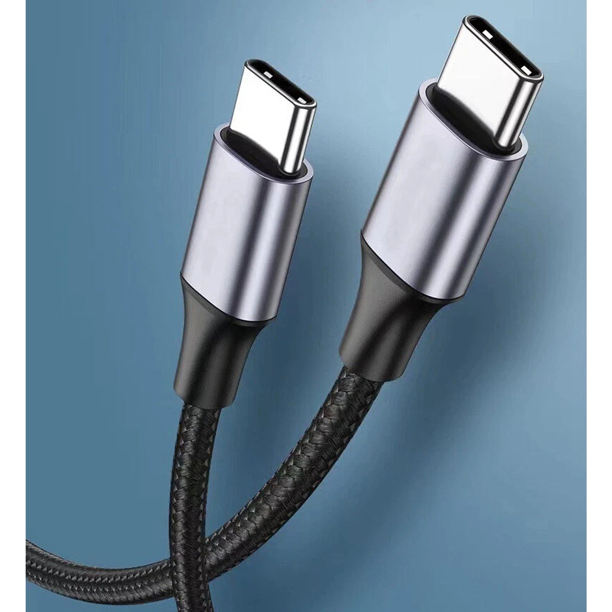 1m PD 60W USB C To USB C Fast Charging Data Cable For iPhone 15 Samsung